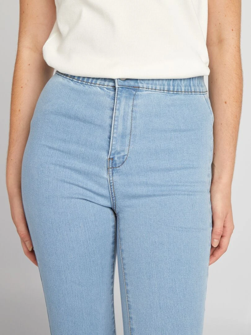 Jegging flare/bootcut stretch   Bleu