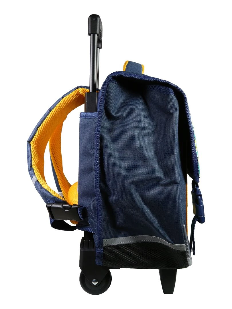 BAGTROTTER Cartable à roulettes 38 cm Phileas Bleu Dinosaure   Bleu