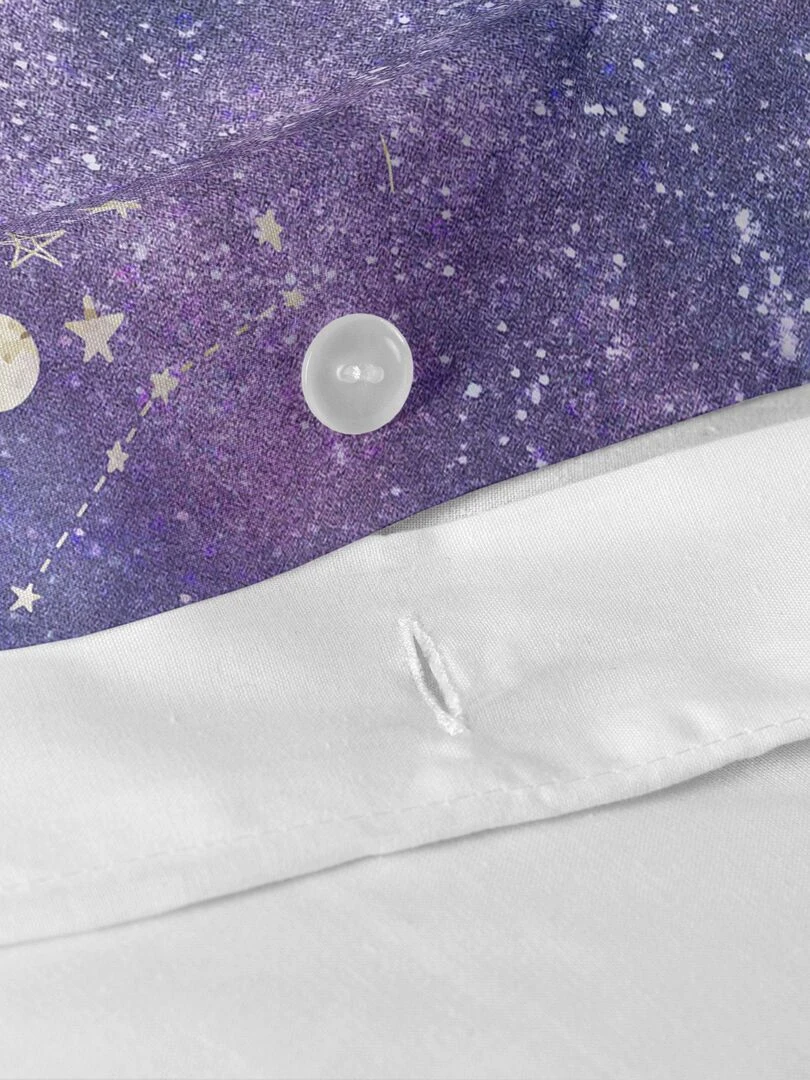 Housse de couette Ultraviolet "Happyfriday"   Blanc