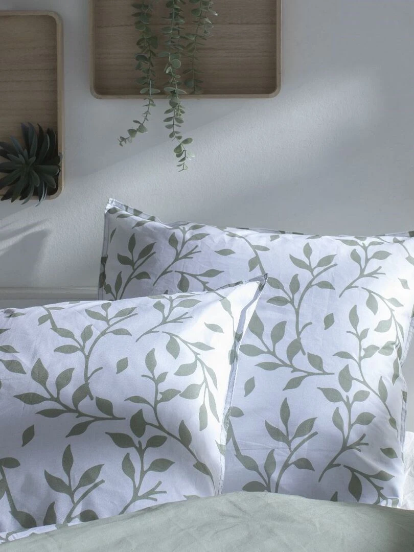 Parure de lit  'FLOWER GARDEN' 'TODAY'   Vert