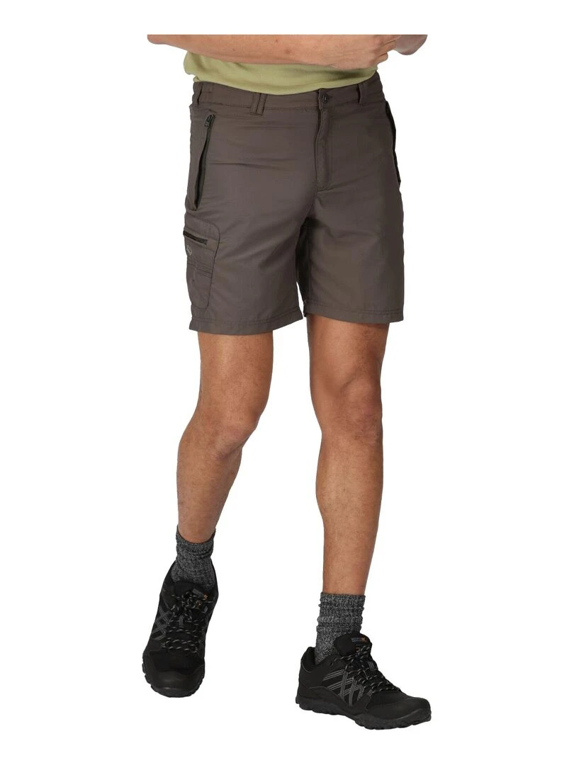 Regatta   Short de marche LEESVILLE   Gris foncé