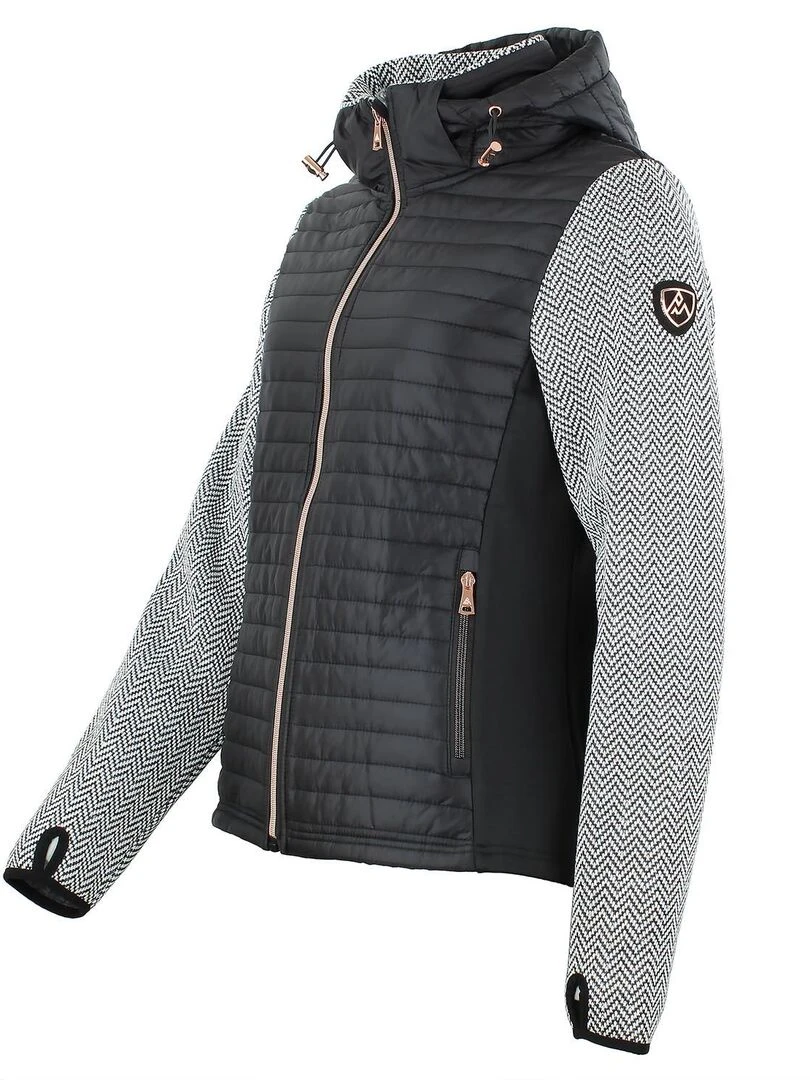 Blouson polaire femme ANDOMO   Noir Noir