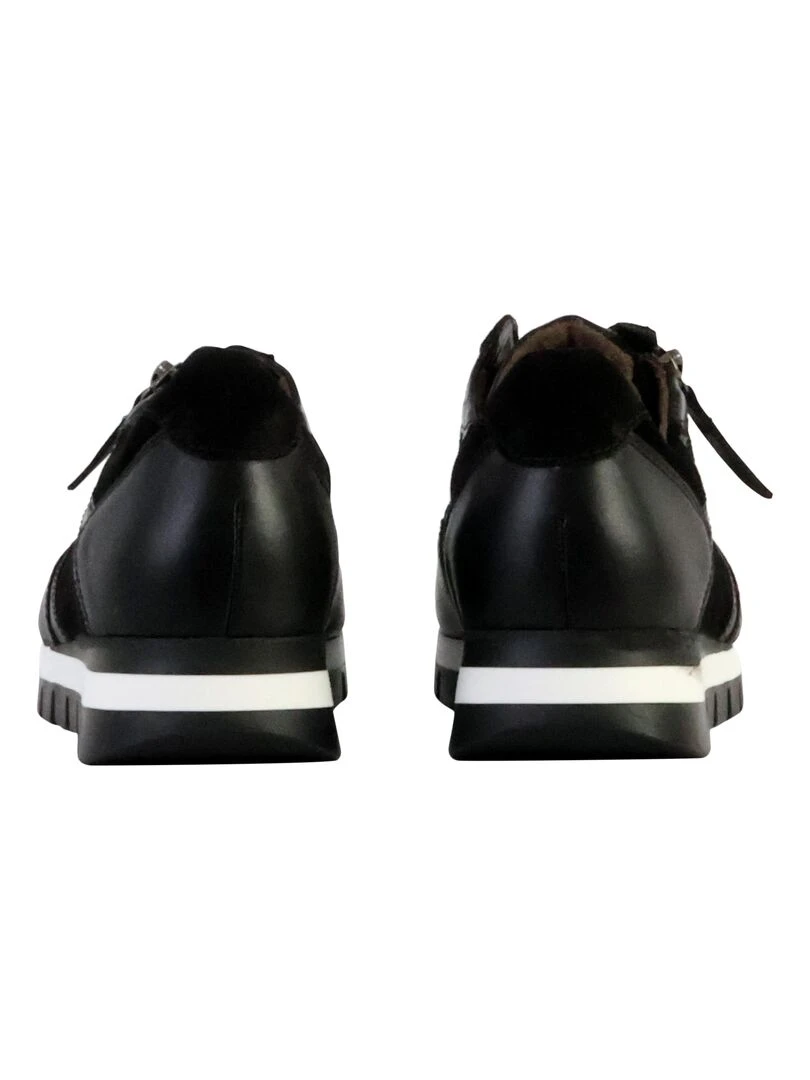 Basket Basse Cuir Gabor Dream Snake   Noir