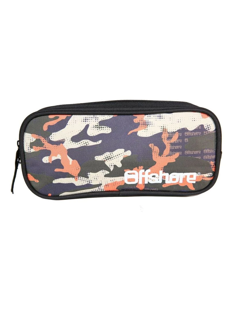 Trousse scolaire rectangulaire Offshore Camouflage Bagtrotter Multicolore