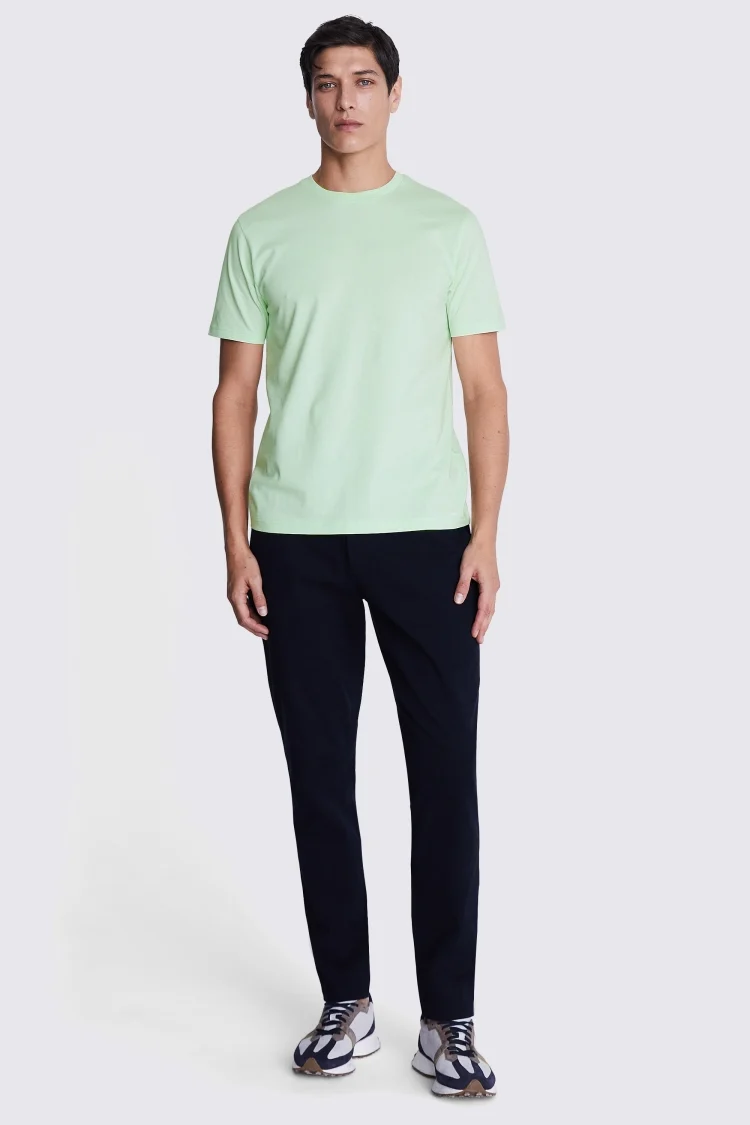 Sage Green Crew Neck T-Shirt   Buy Online at Moss