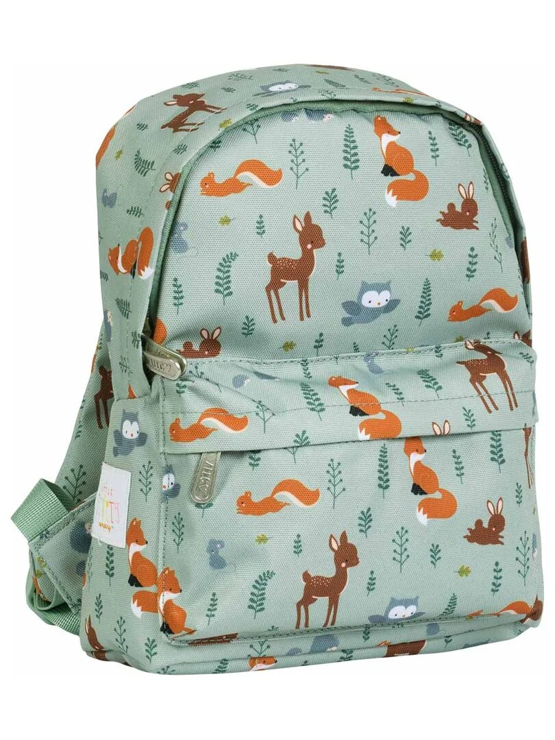Sac à dos bébé Amis de la forêt Vert d'eau