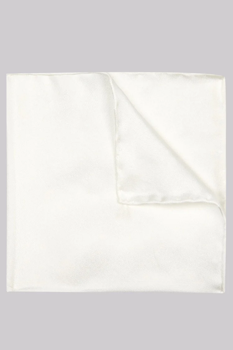 White Pocket Square Buy Online at Moss