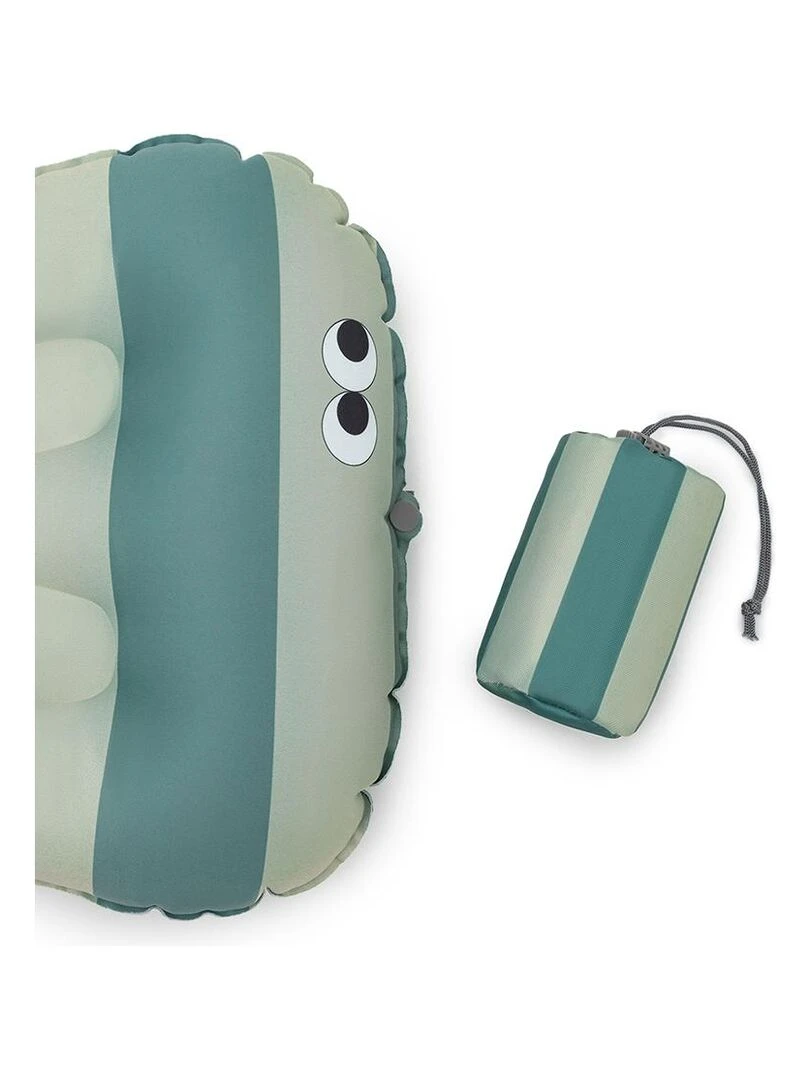 Coussin de chaise enfant gonflable STRIPES   Bleu Vert