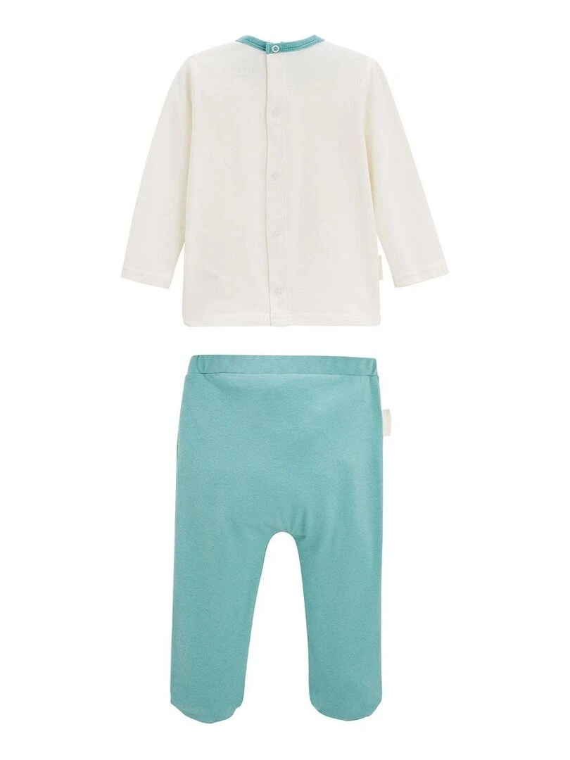 Pyjama bébé 2 pièces Belem Bleu