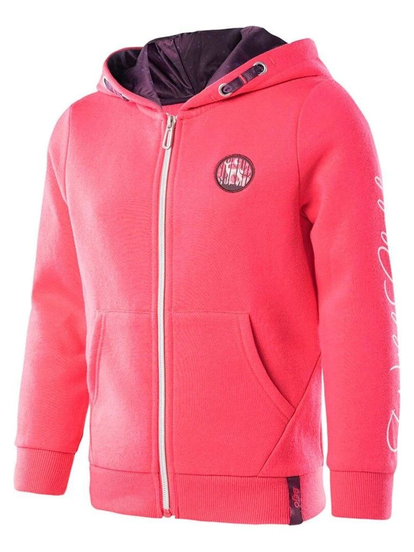 Bejo   Veste à capuche ASHIRA   Rose framboise