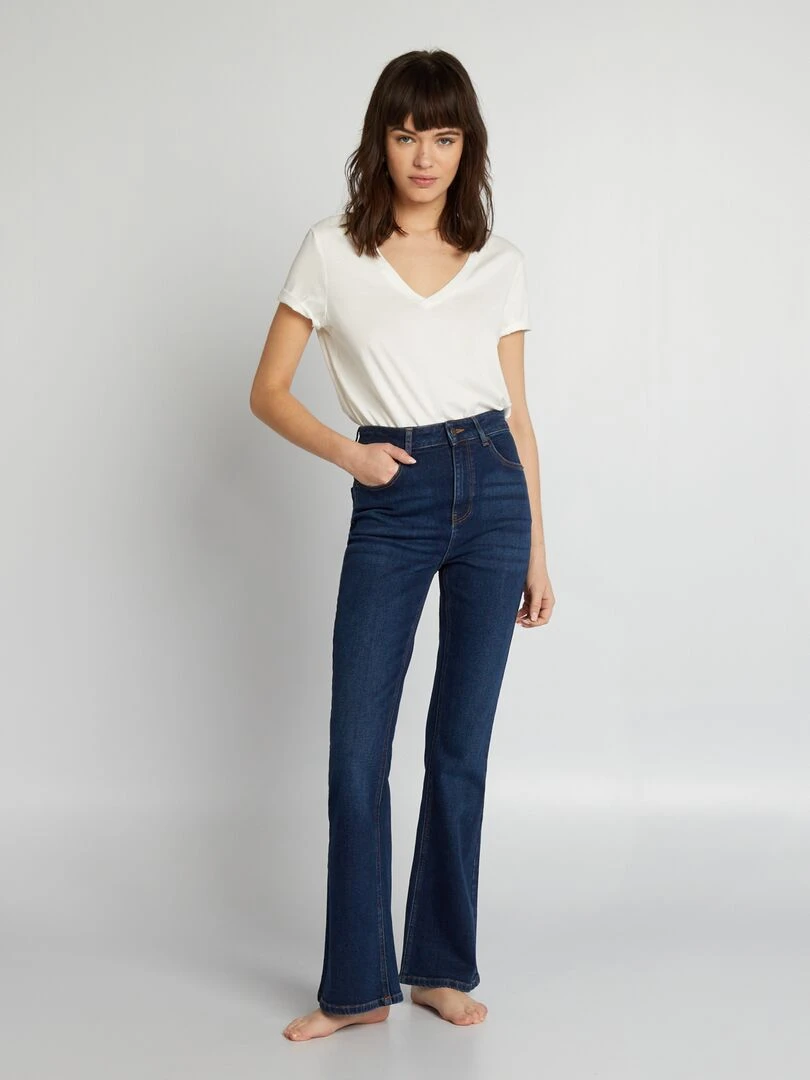 Jean flare/bootcut à 5 poches L28 Brut