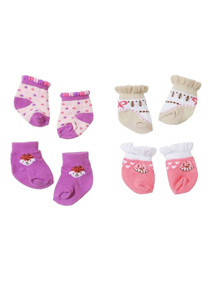 BABY Annabell Paire de chaussettes pour poupée de 43cm N/A