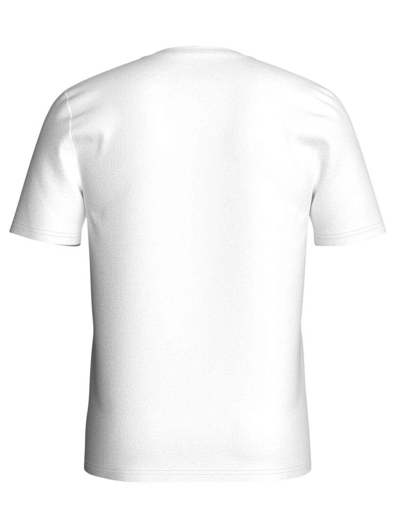 KAPORAL T shirt coton col rond Blanc