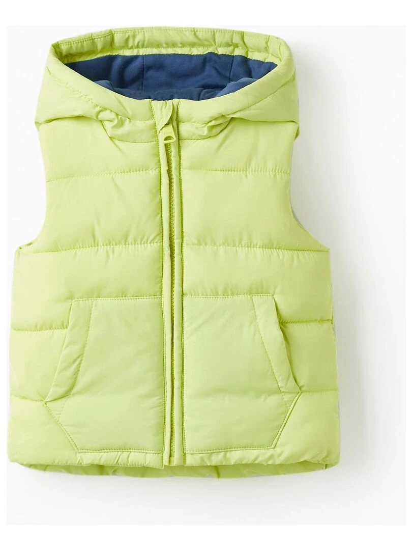 Gilet Matelassé pour Bébé Garçon NATURE TAKEOVER Vert clair