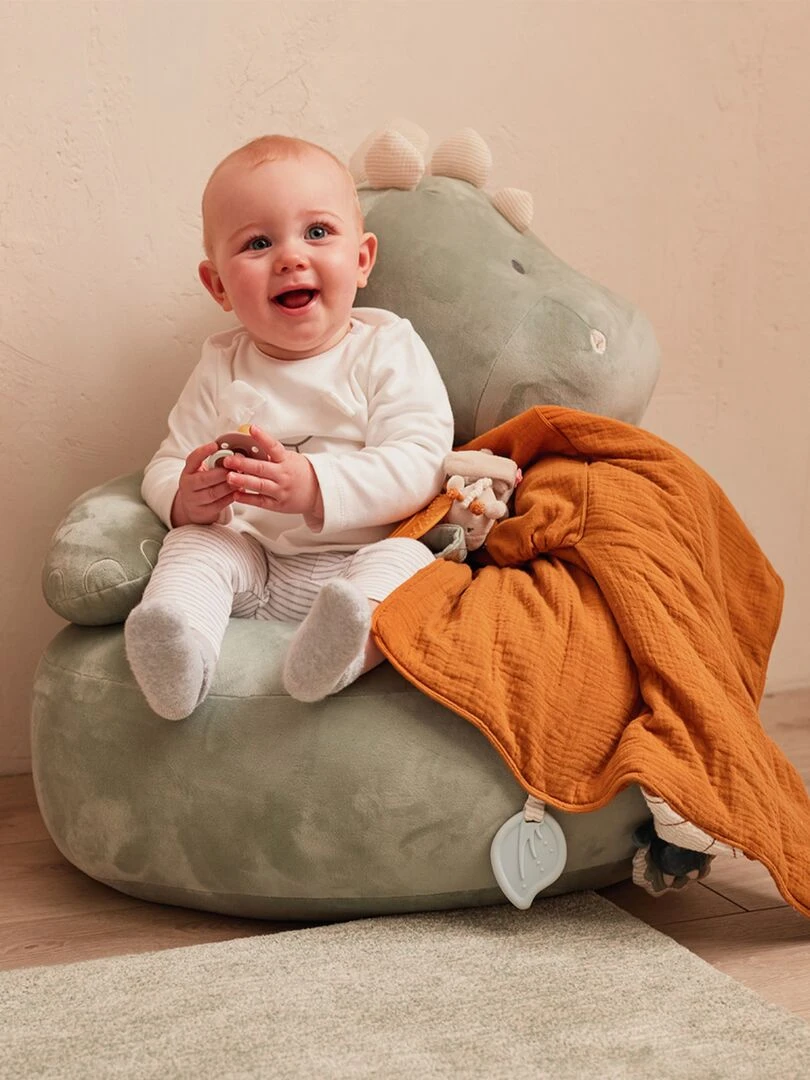 Sofa Stegi en veloudoux  eucalyptus   Vert