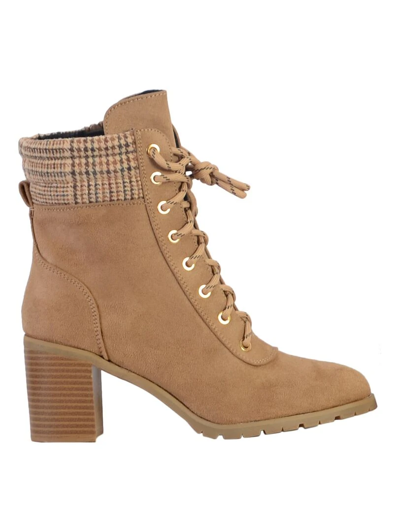 Boot à Lacets The Divine Factory   Beige
