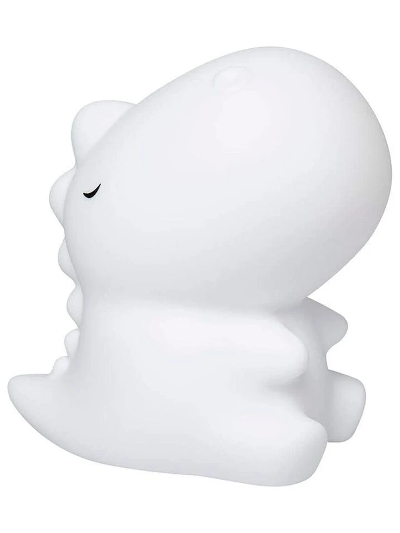 Veilleuse lumineuse tactile en silicone Dino Blanc