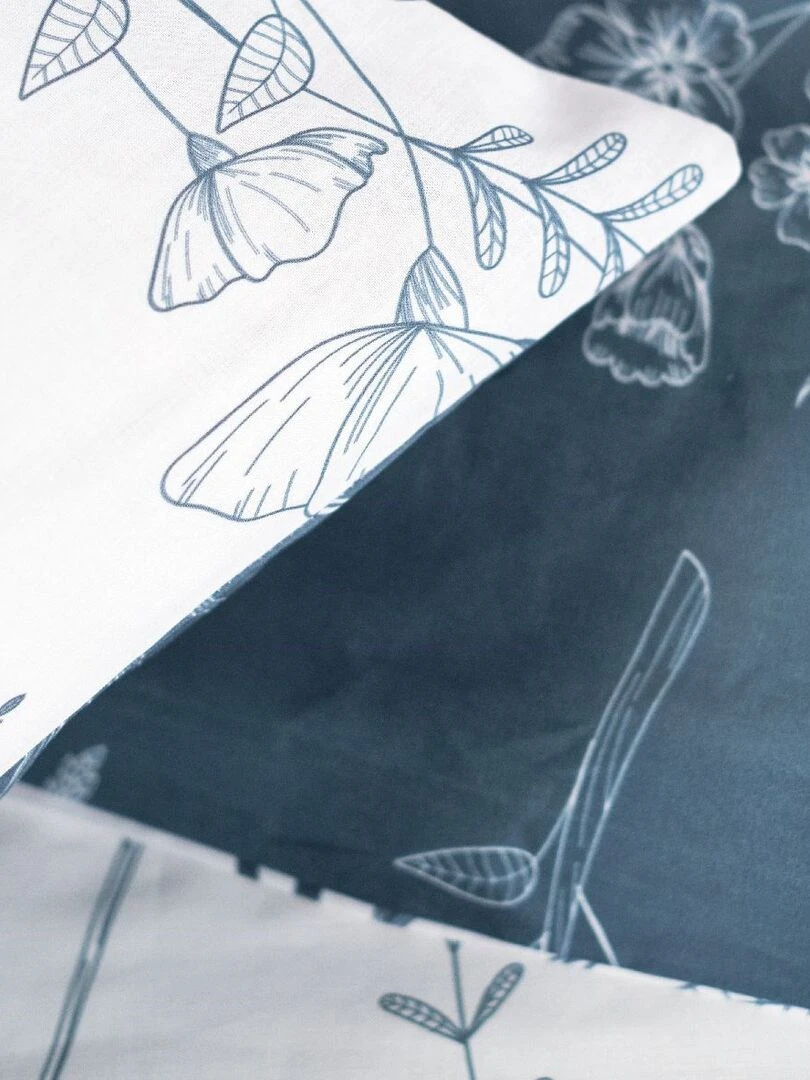Parure de lit  'CRAZY BLAISE' 'TODAY'   Bleu