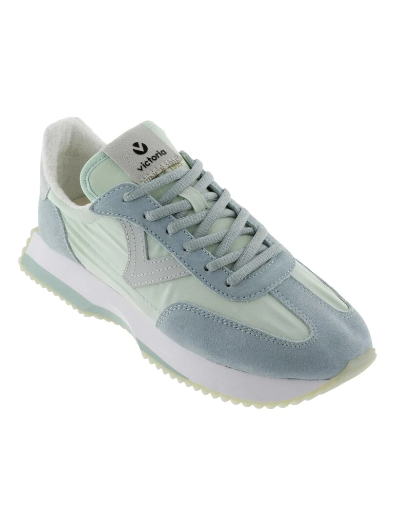 Basket à lacet Victoria   Vert