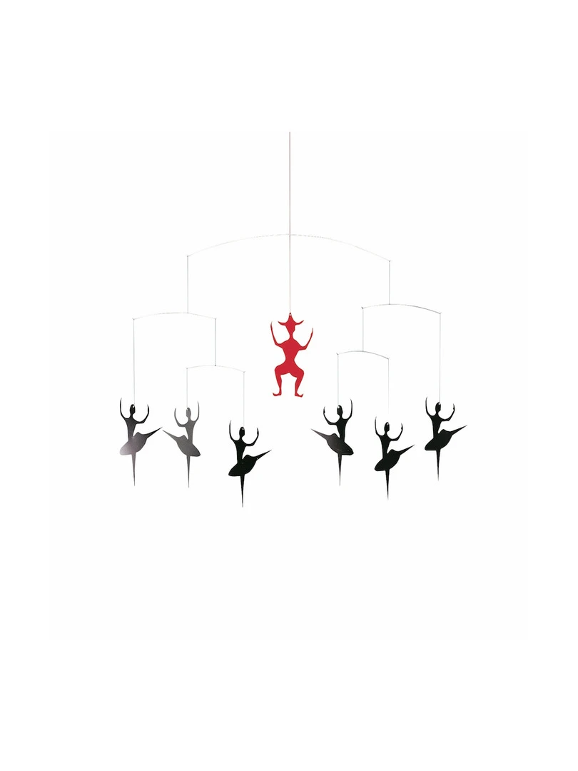 'flensted Mobiles' Andersen Ballet Black Rouge
