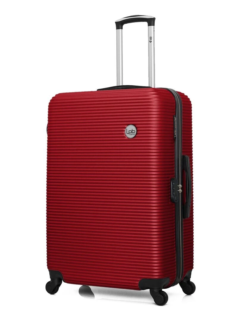 LPB   Set de 3 ABS MUNICH 4 Roues   Rouge