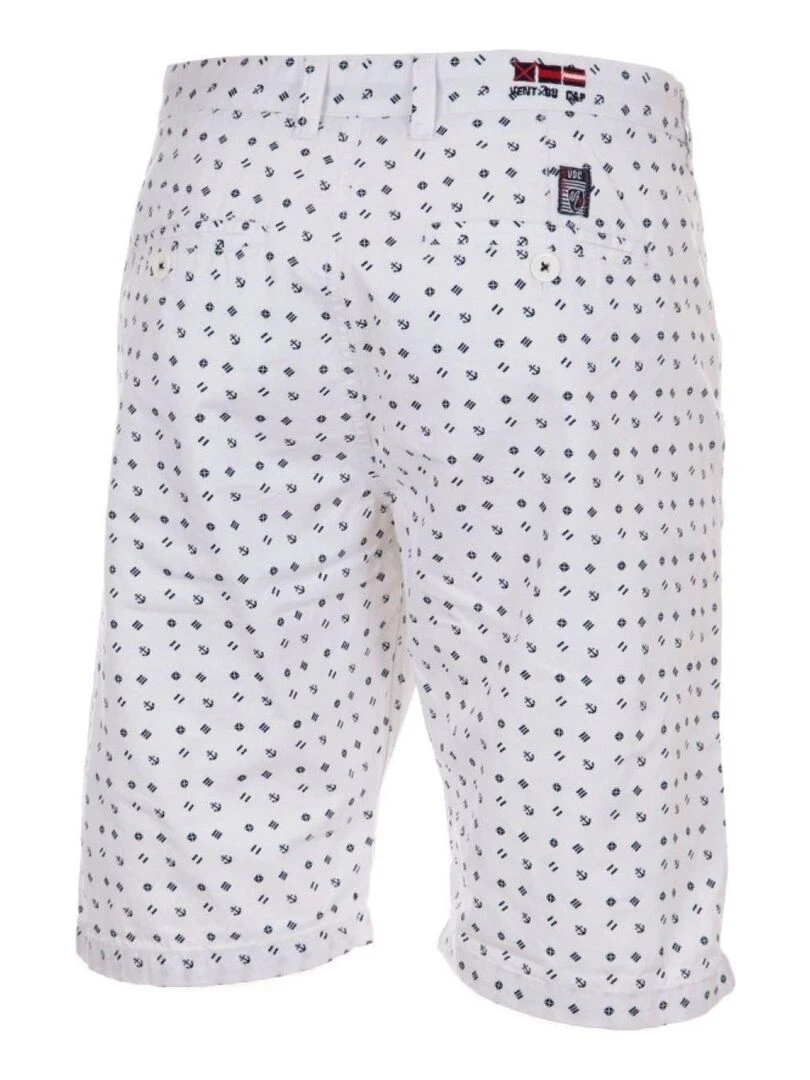 Bermuda homme CEPRINT VENT DU CAP Blanc