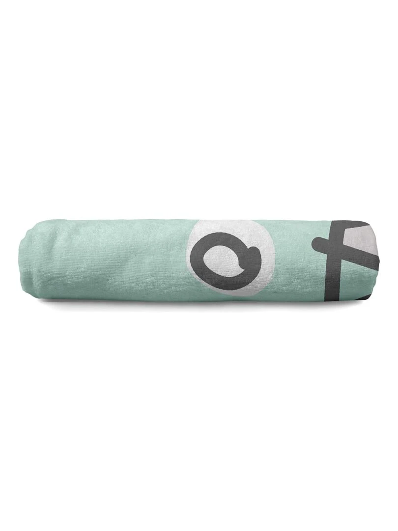 Serviette Best buddies "Happyfriday"   Blanc