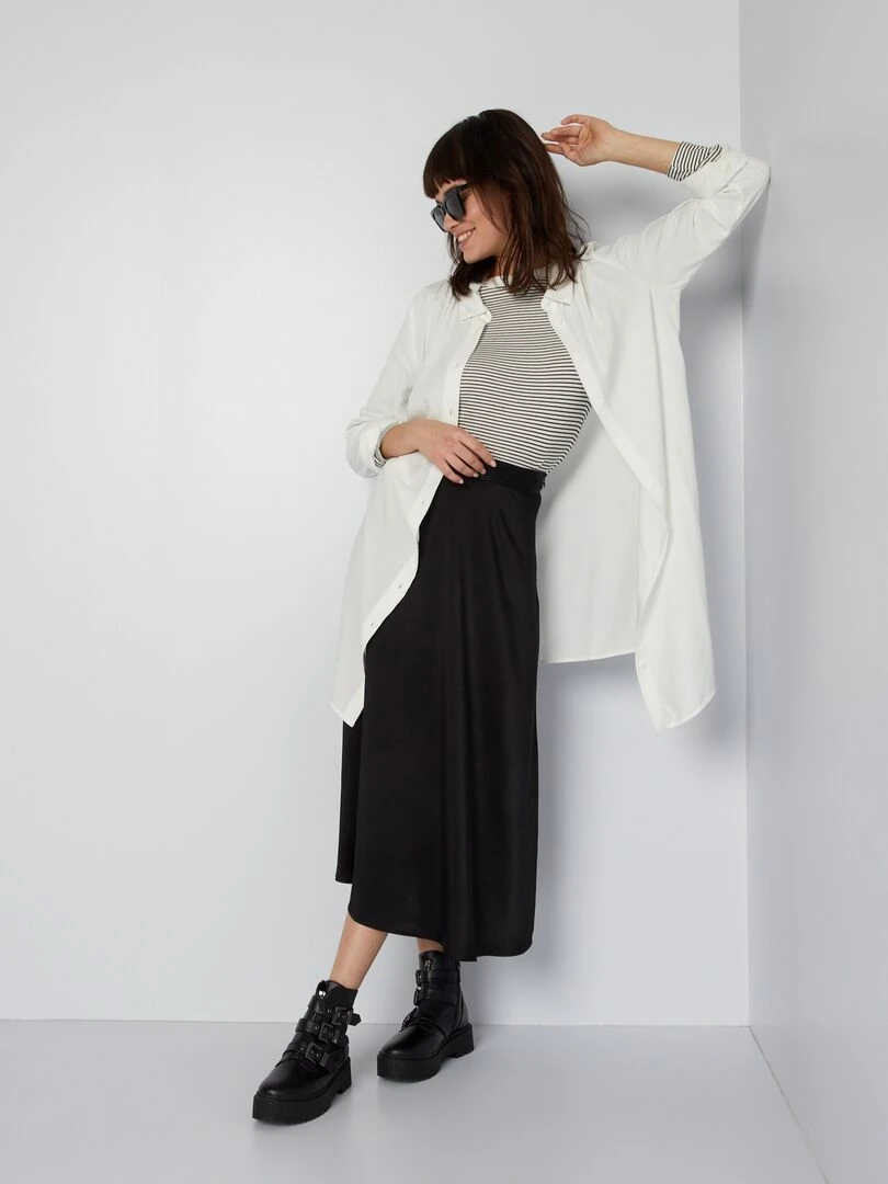 Chemisier long Blanc