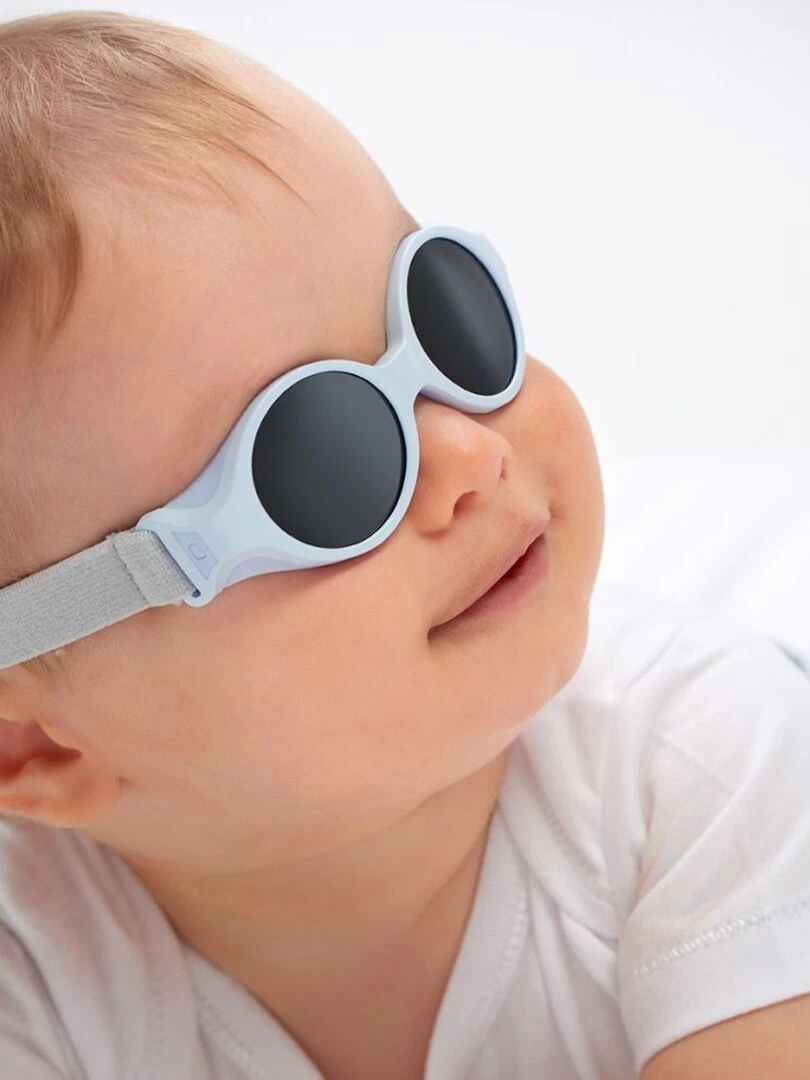 Lunettes de soleil bandeau bleu perle (0 9 mois)   Bleu