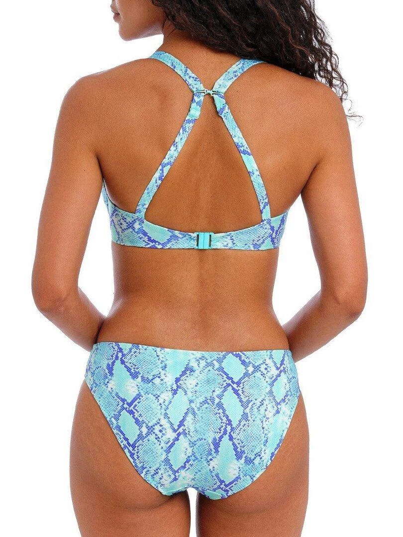 Haut de maillot serpent avec armatures Komodo bay   Bleu