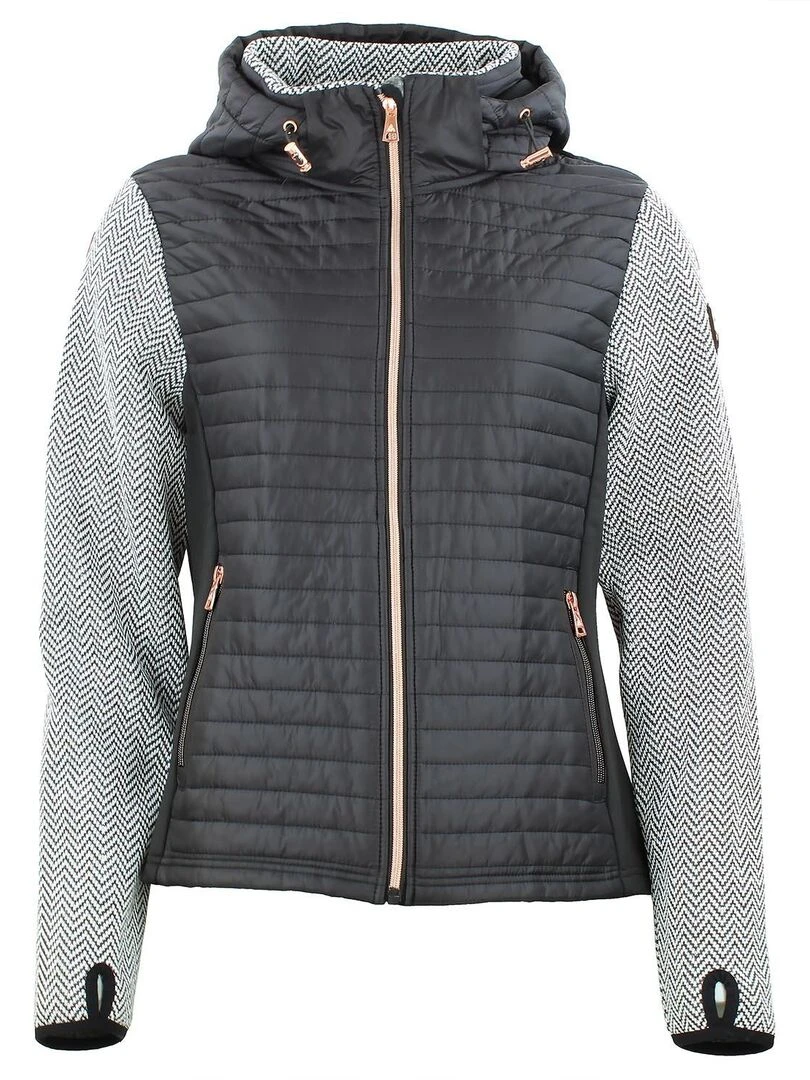 Blouson polaire femme ANDOMO Noir Noir