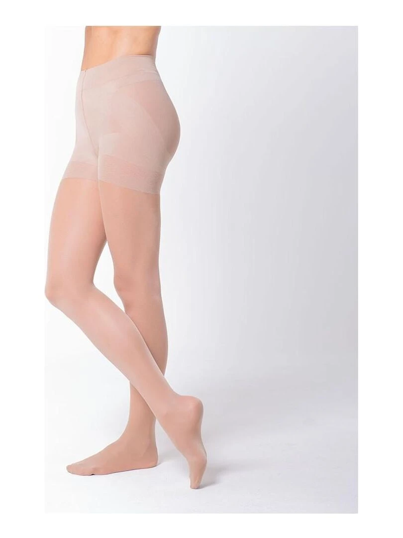 Pack en lycra Réducteur 40 den  Sana.   Beige