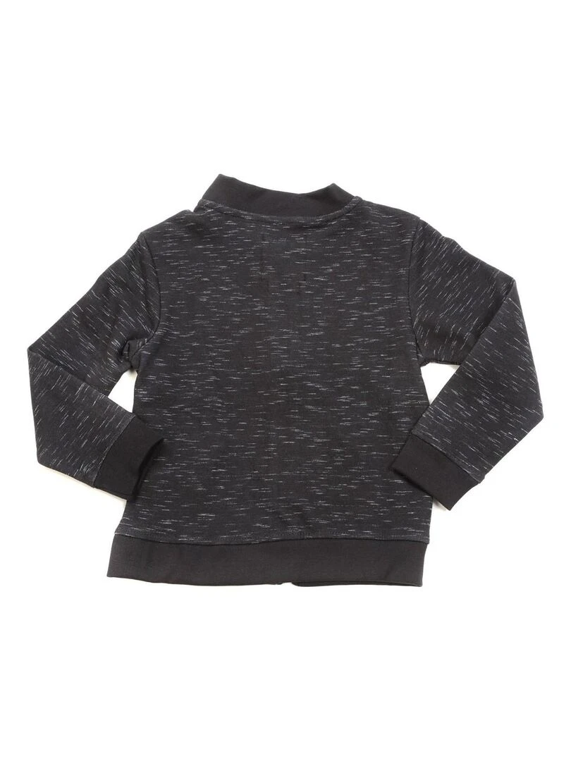 SWEAT ZIPPE WOPTA BOY   Noir