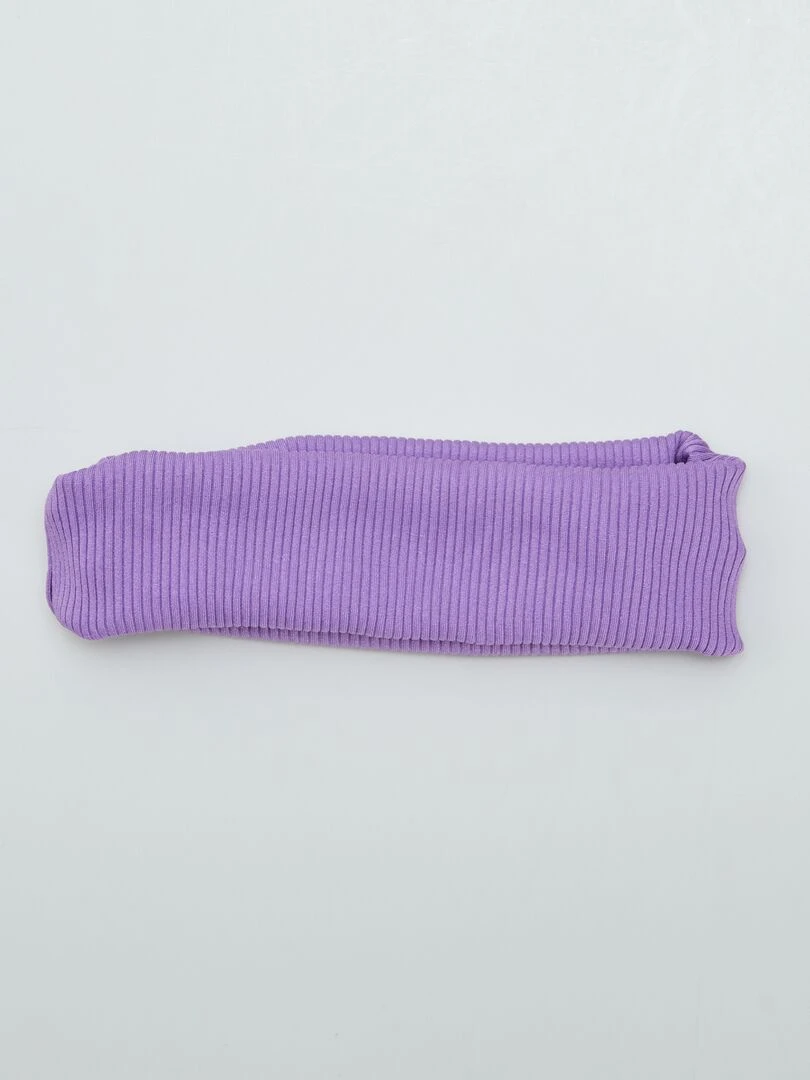 Bandeau uni   Violet