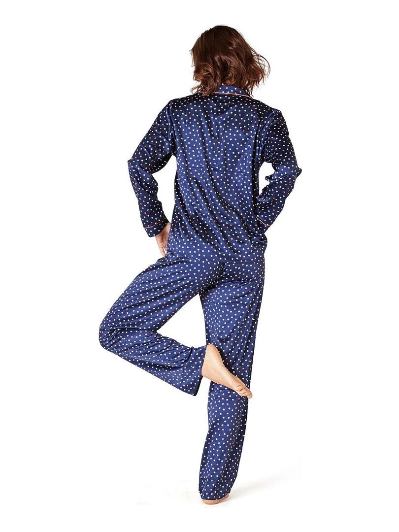 Pantalon de pyjama BROOKLYN   Pomm'Poire   Bleu