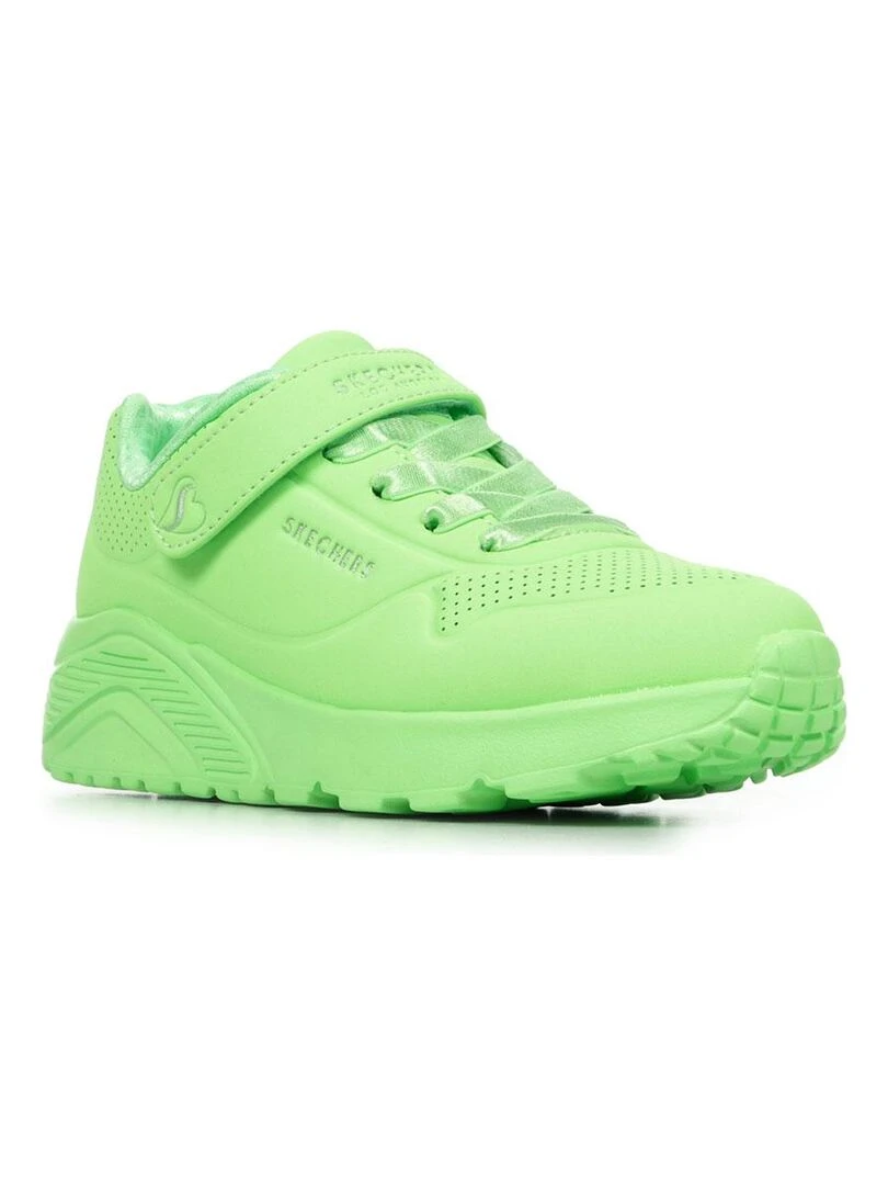 Baskets Skechers Uno Lite Vert clair
