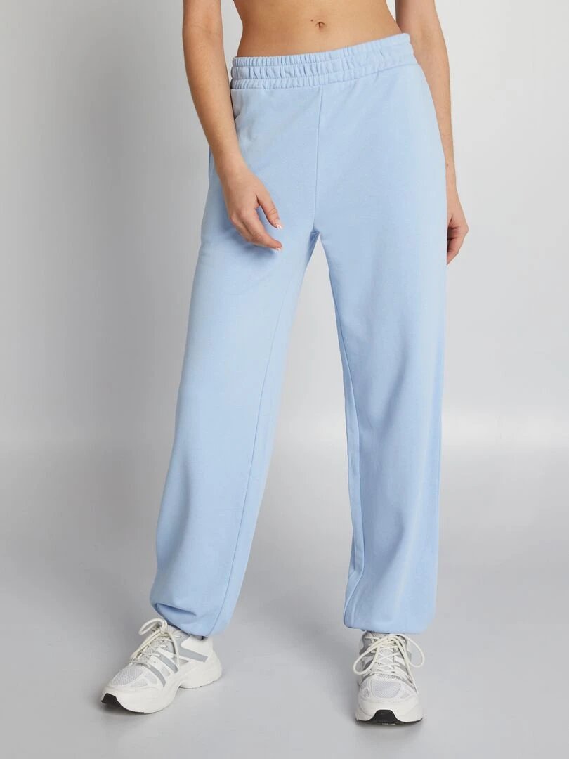Jogging en molleton Bleu