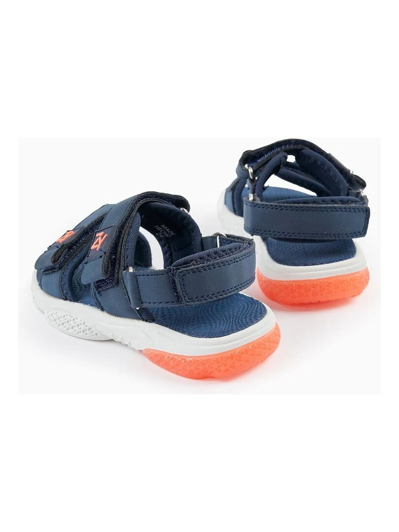 Sandales avec Lumières pour Bébé Garçon 'Superlight ZY'  EXPLORING AUSTRALIA   Bleu foncé