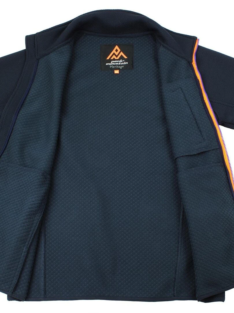 Blouson polaire homme CAPRISIO   PEAK MOUNTAIN   Bleu marine