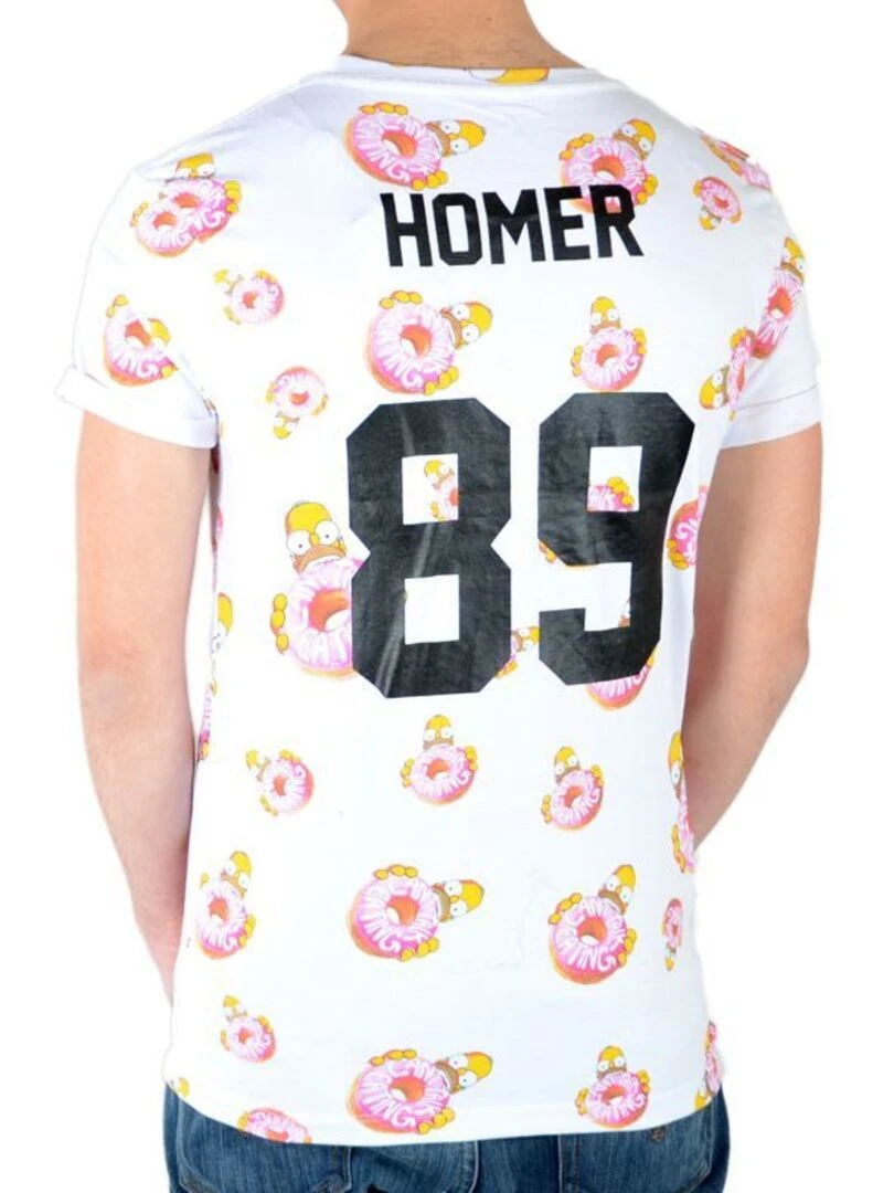 Tee Shirt Little Eleven Paris Homerall SS Mixte Garçon  Fille  Blanc   Blanc