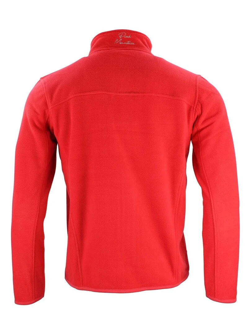 Blouson polaire homme CALONOR PEAK MOUNTAIN Rouge