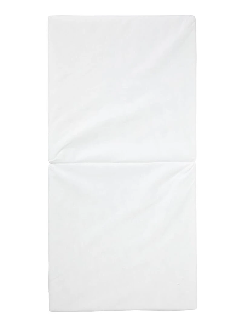 Matelas bébé pliant 24 kg/m3   60x120 cm   Blanc