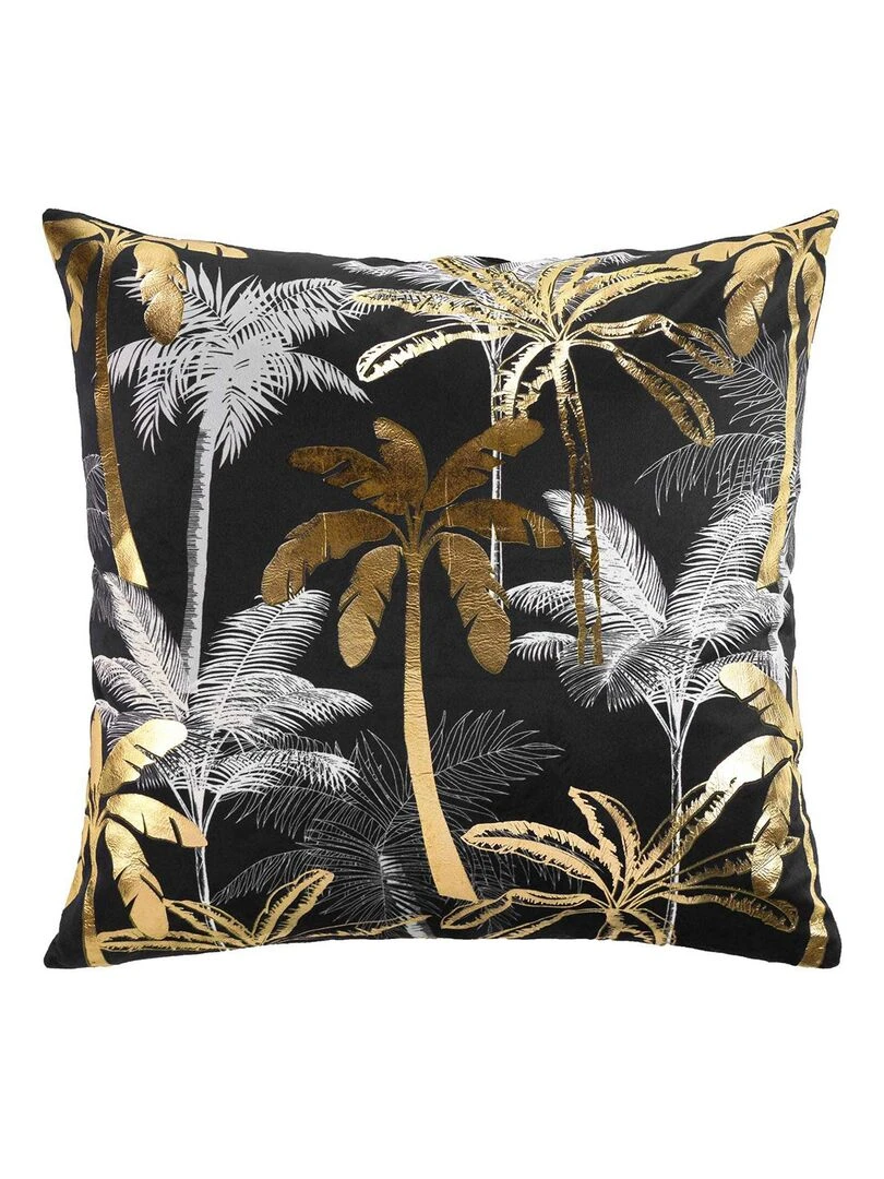Housse de coussin 60x60 velours or Feanor Doré/or