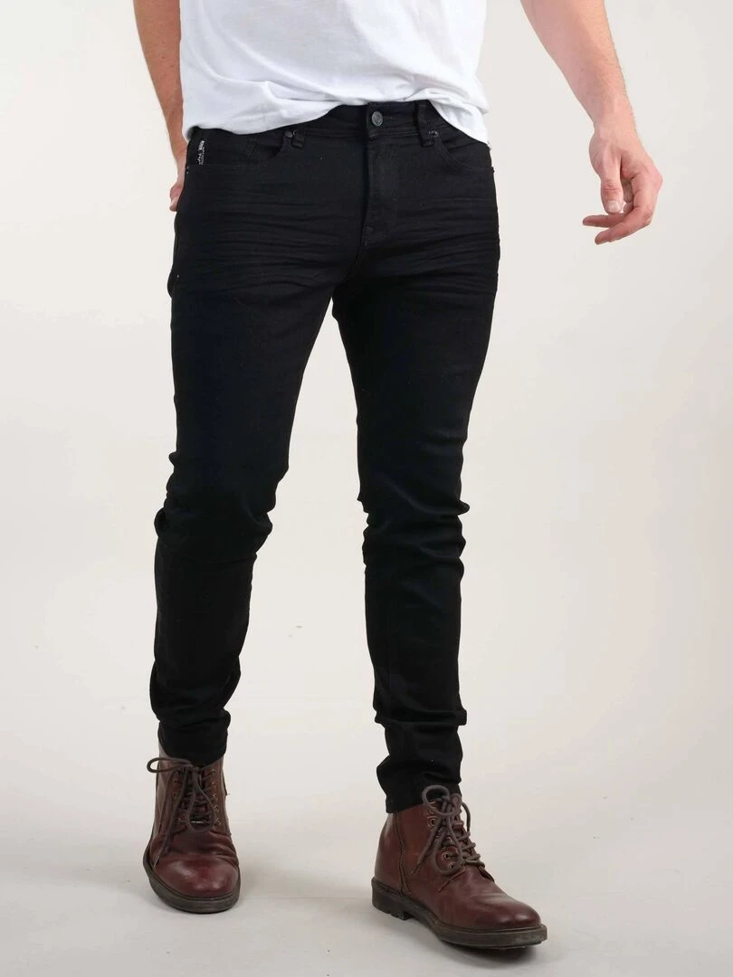 Jean taille standard pour homme 'Deeluxe' Noir