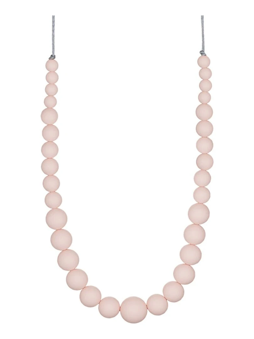 Collier d'allaitement Constance Rond   Rose pâle