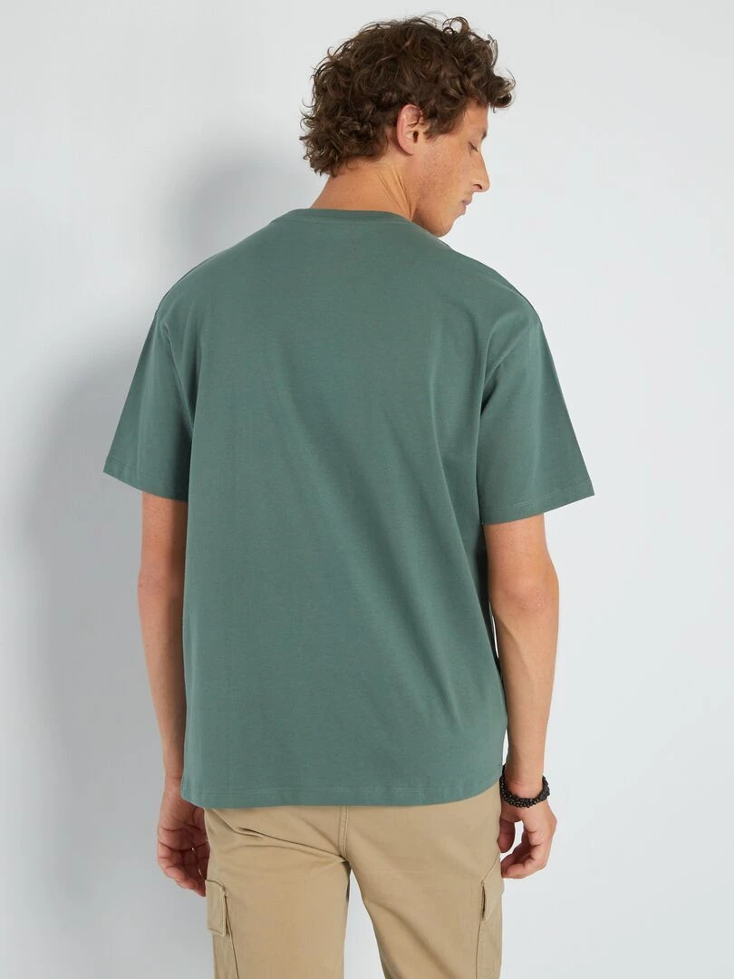 T shirt en jersey uni   Tough Cotton™   Vert