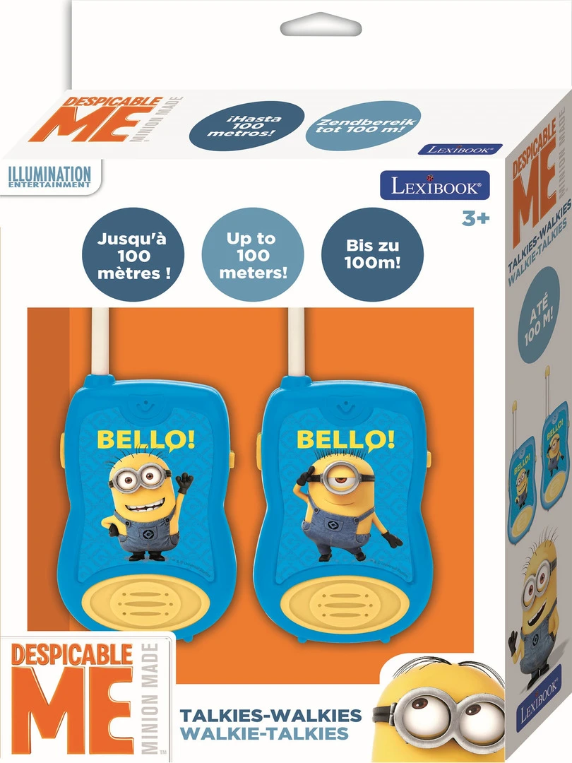 Talkies walkies Les Minions Portée 120m   N/A