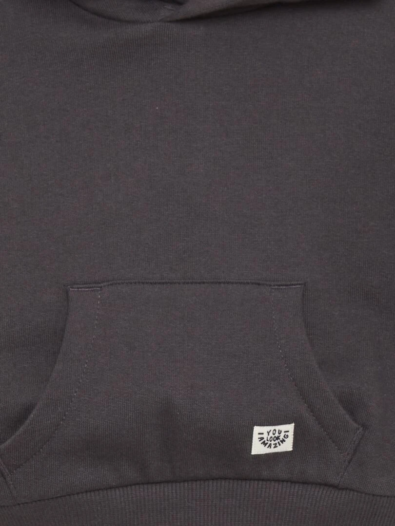 Sweat à capuche Noir