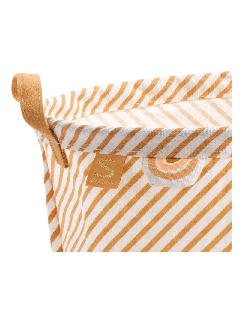 Panière de rangement en tissu SAUTHON Orange