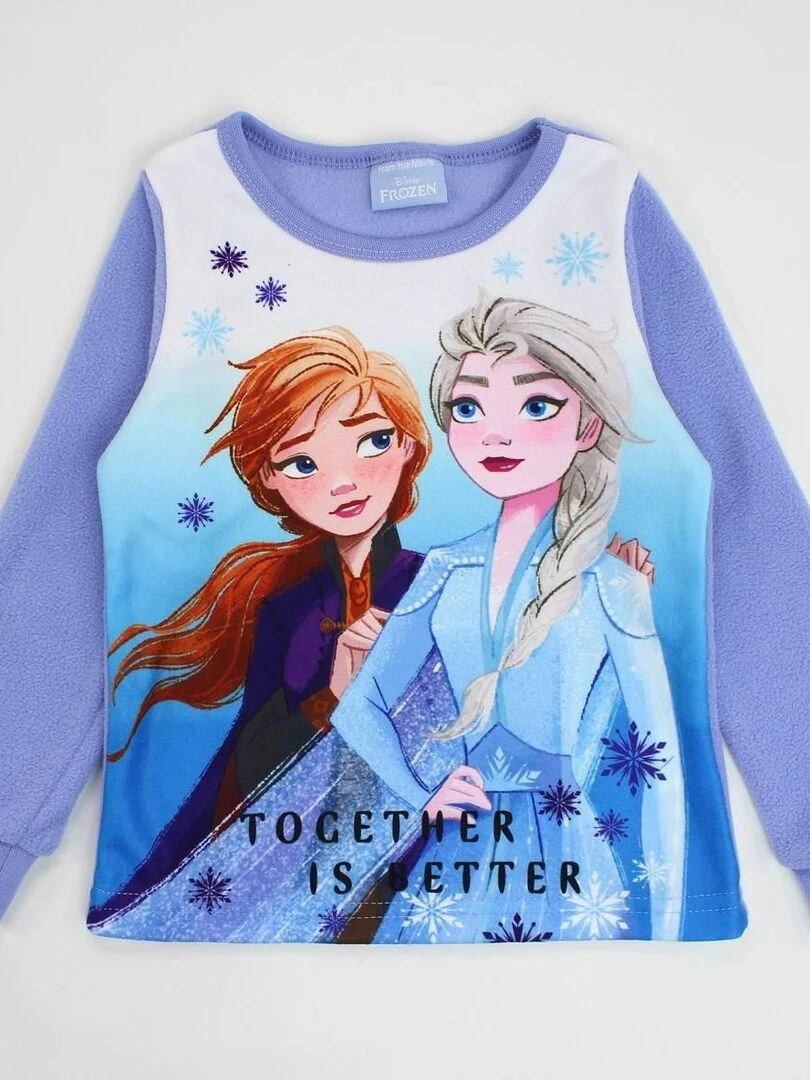 Disney Pyjama fille imprimé La Reine Des Neiges Violet
